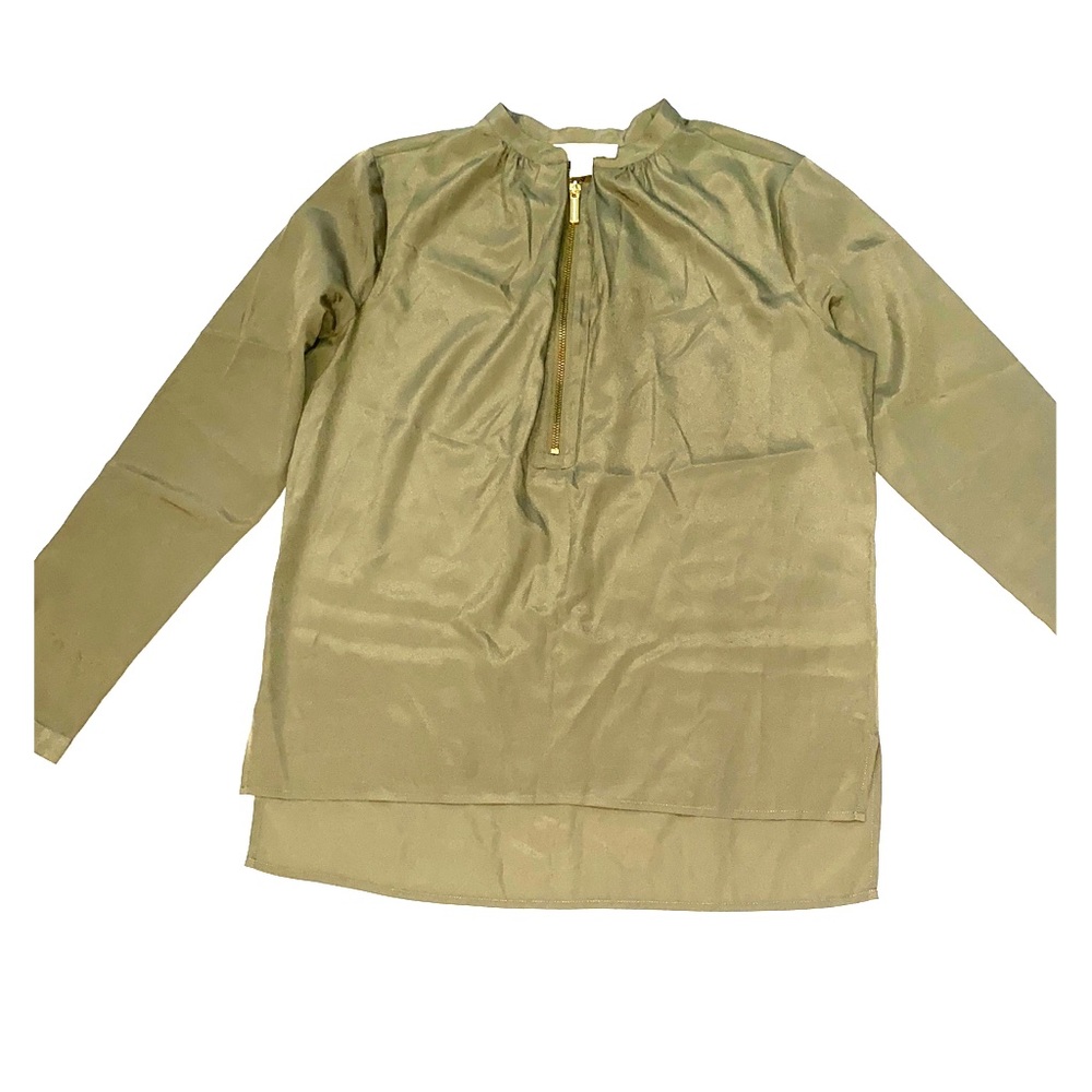Olive Green Michael Kors Blouse